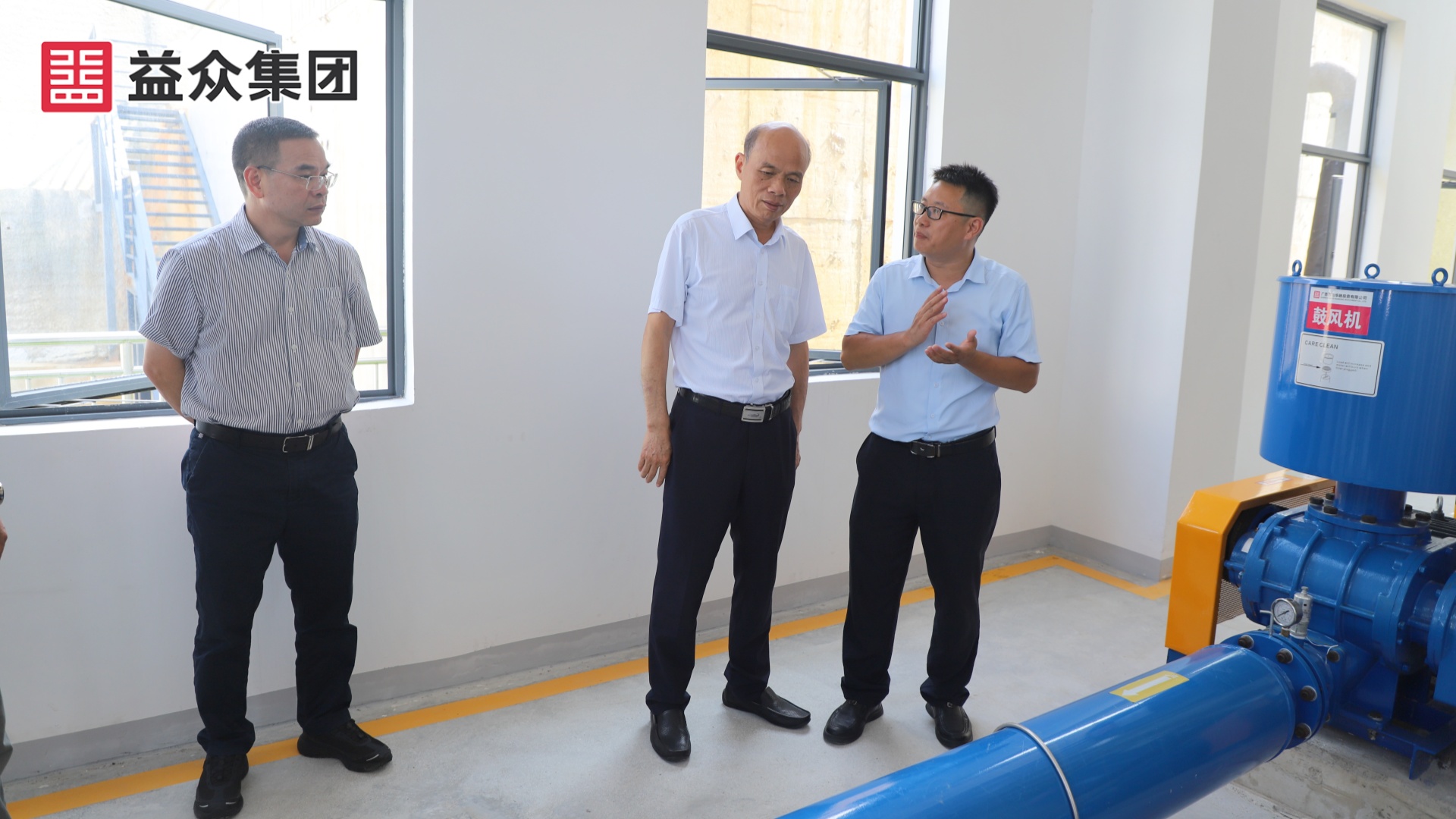 贵港市政协副主席、党组成员、市一级巡视员刘东庆率考察组到永乐水厂考察_副本